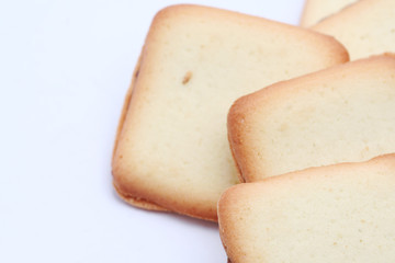 cookie with white background