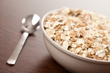 muesli in bowl