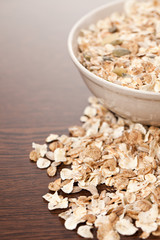 muesli in bowl