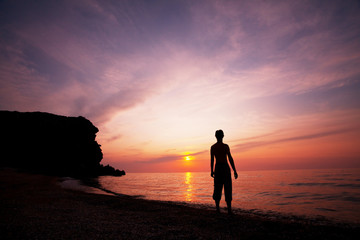 Boy on the beach
