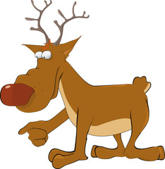 Impudent elk from mum's fairy tales