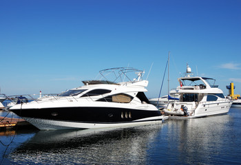Fototapeta premium Marine Yachts
