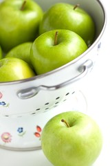 green apples