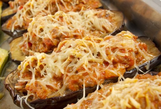 Stuffed Eggplant