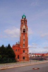 Obraz premium Backsteinleuchtturm