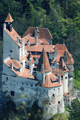 Dracula's castle located in Bran, Transylvania