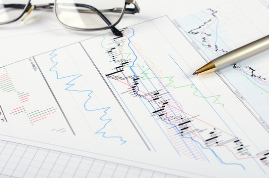 charts and graphs of sales