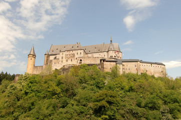Fototapeta na wymiar Luksemburg, Vianden zamek