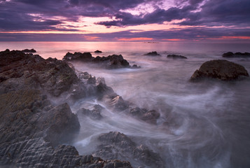 Sunset at Buckie
