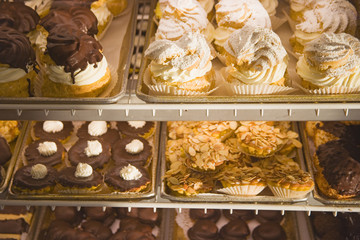pastries in a bakery, Solvang, Santa Ynez Valley, California