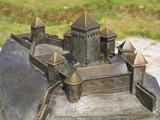 Belgrade fortress model on Kalemegdan, Serbia