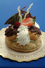 postre de fresa