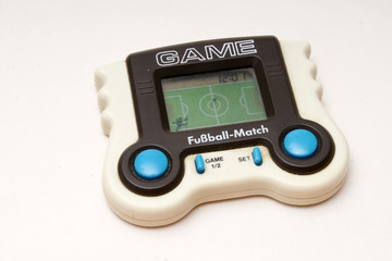 lcd game spiel fussball