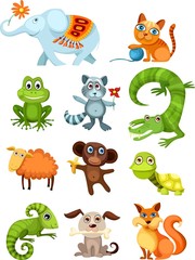 Obraz premium animal set