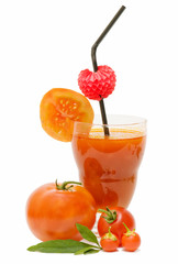 composición con tomates