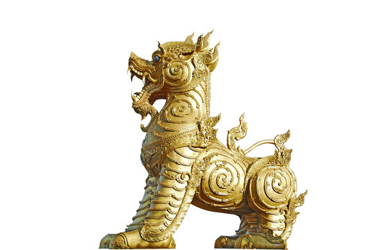 Golden Singha lion