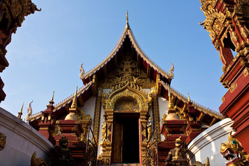 Obraz premium Temple in Northern Thailand