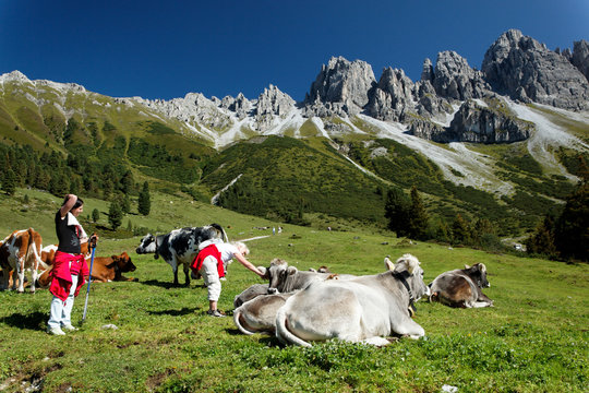 sanfter Tourismus in den Alpen
