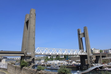 Pont de Recouvrance à Brest - France