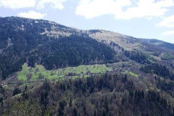 Fototapeta premium Montagne