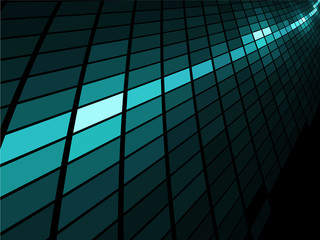 Abstract  blue light stripe mosaic vector background.