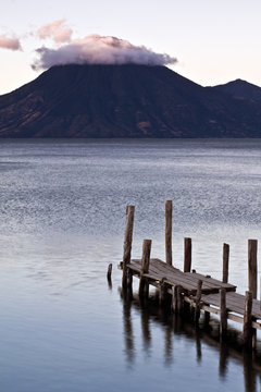 Lago Attilan In Panajachel