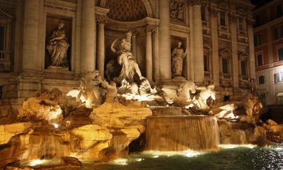 La fontaine de Trevi