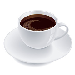 Cup of coffee.