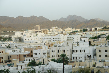 Naklejka premium Muscat, Oman - Cityscape