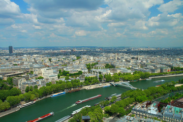 Parigi, veduta dall'alto