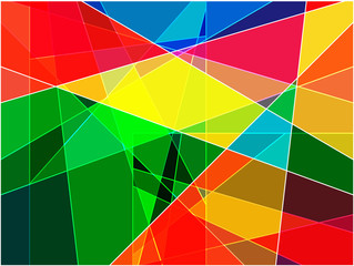 Obrazy na Plexi  Abstrakcyjna kolorowa mozaika