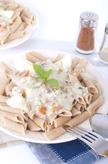 Spaghetti carbonara pasta