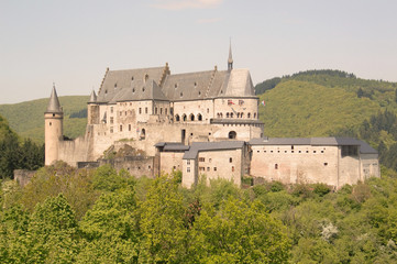 Fototapeta premium Luxembourg, Vianden castle