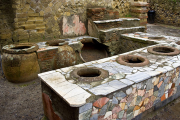 Herculanum, un thermopolium