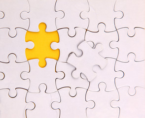 Obraz premium There is no one element , blank, puzzle