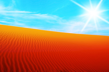 Naklejka premium Desert