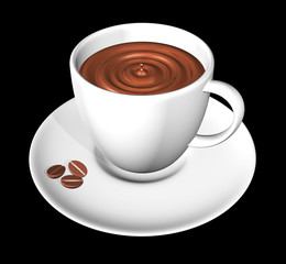 Caffè in Tazzina-Cup of Coffee-3d-2
