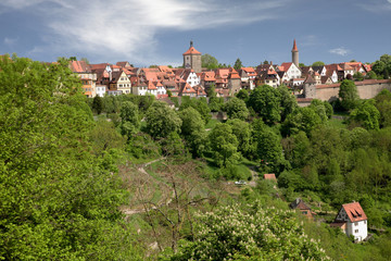 Obraz premium Rothenburg ob der Tauber