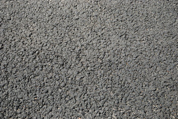 Close up of fresh asphalt
