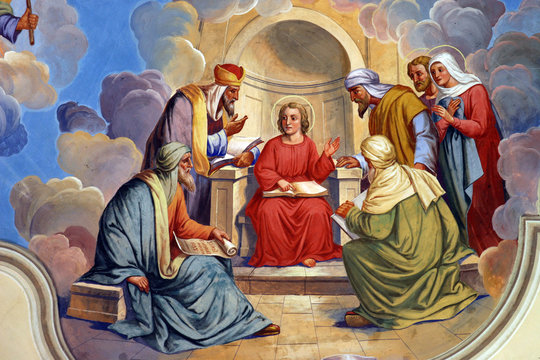 The Twelve Year Old Jesus in the Temple