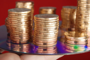 coins with DVD