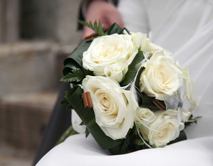 Obraz premium le bouquet de la mariée