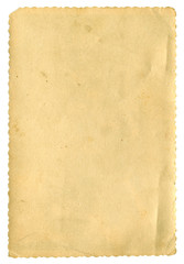 Fototapeta premium extreme big size of old paper page isolated on the white