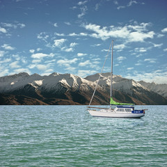 Fototapeta na wymiar Sailing Boat