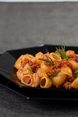 Italian Pasta and Sauce