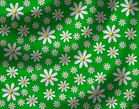 Hintergrund Margeriten