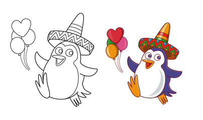 ペンギンのキャラクター003