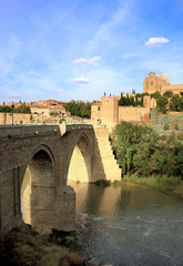 Saint Martin bridge, Toledo, Spain