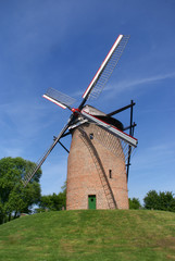 Fototapeta premium windmühle, getreidemühle,krefeld, geismühle