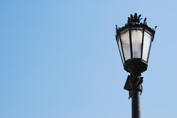 Vintage lamp post